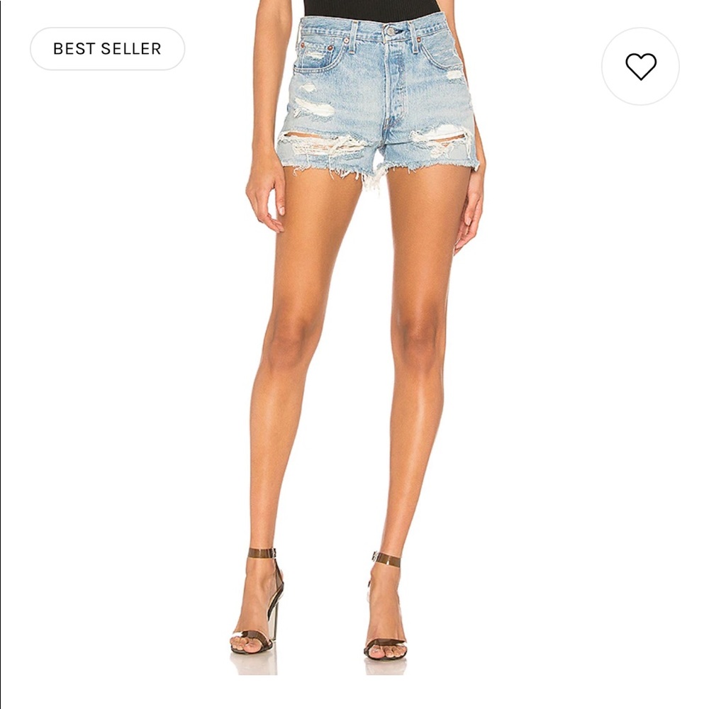 501 High Rise Short in Fault Line NWOT